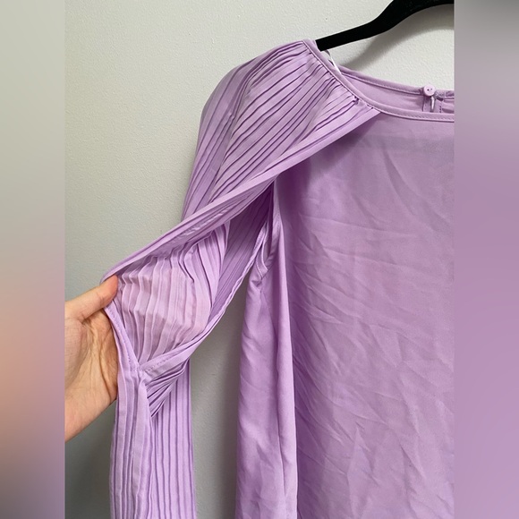 Philosophy Blouse with Pleated Sleeves XS - Picture 5 of 8
